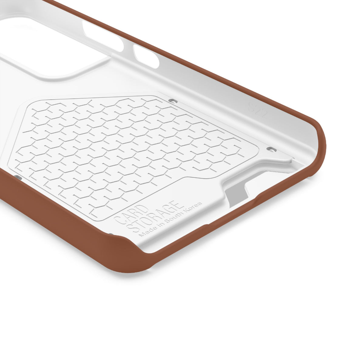 DT Trump iPhone/Samsung Case With Card Holder (BROWN)