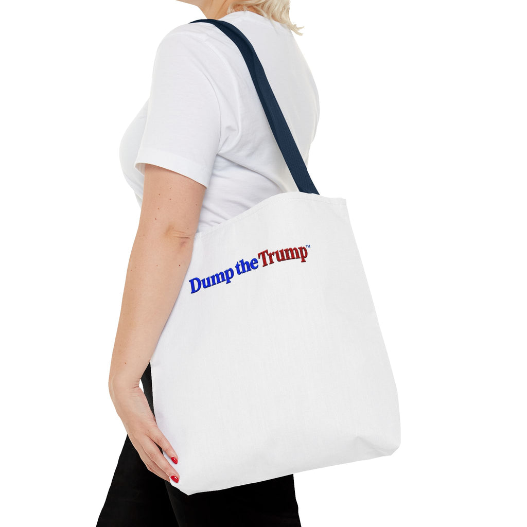 DT Trump Tote Bag — "Dump the Trump" Statement Tote