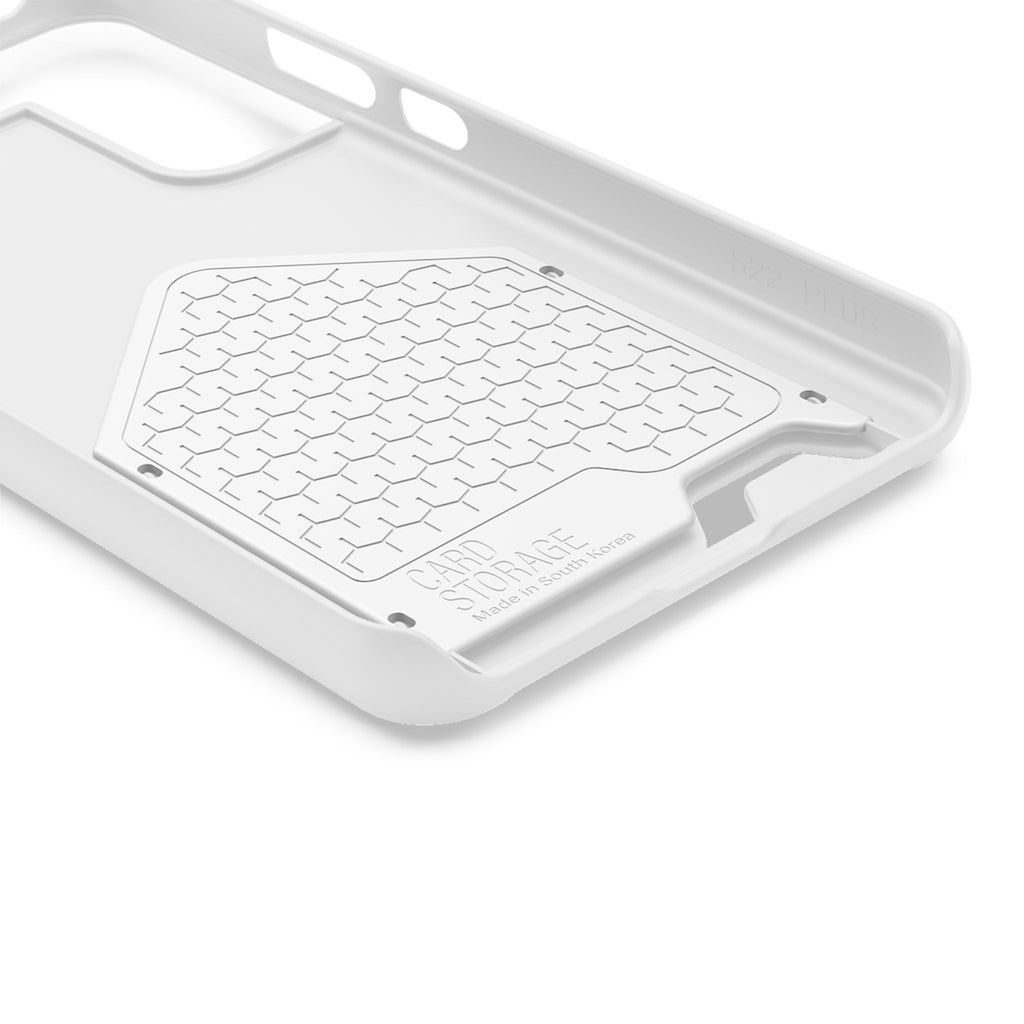 DT Trump iPhone/Samsung Case With Card Holder (WHITE)
