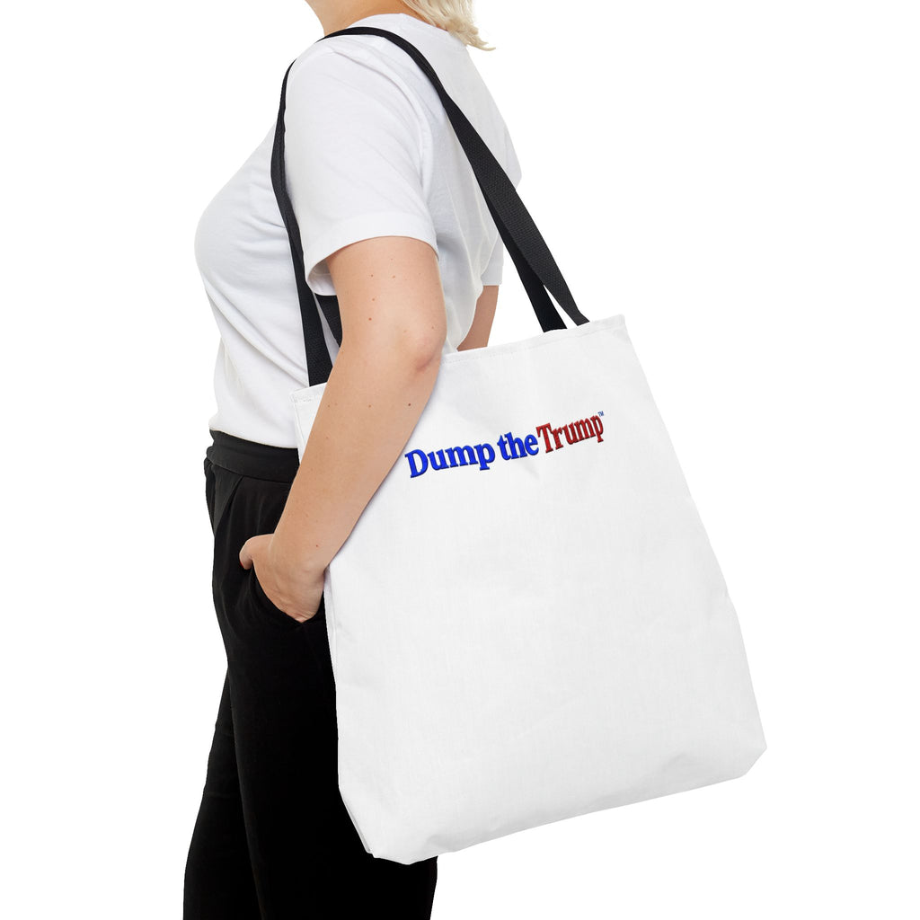 DT Trump Tote Bag — "Dump the Trump" Statement Tote