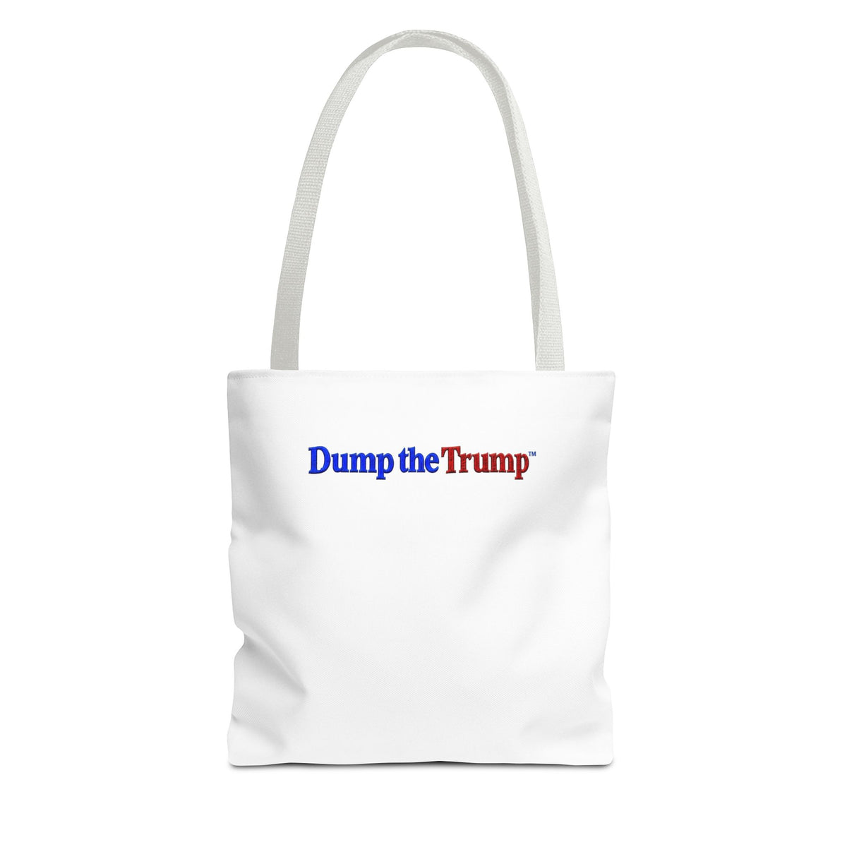 DT Trump Tote Bag — "Dump the Trump" Statement Tote