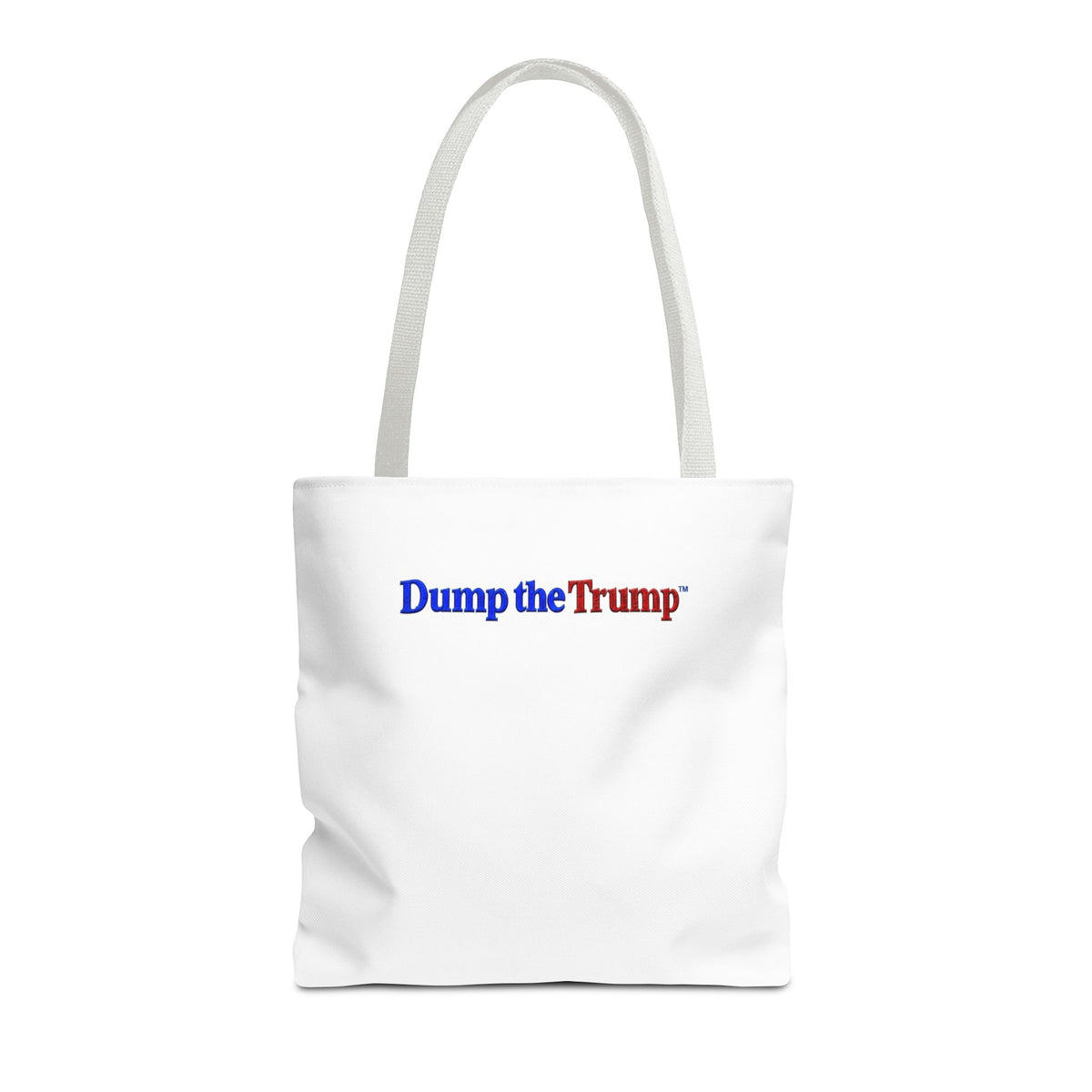 DT Trump Tote Bag — "Dump the Trump" Statement Tote