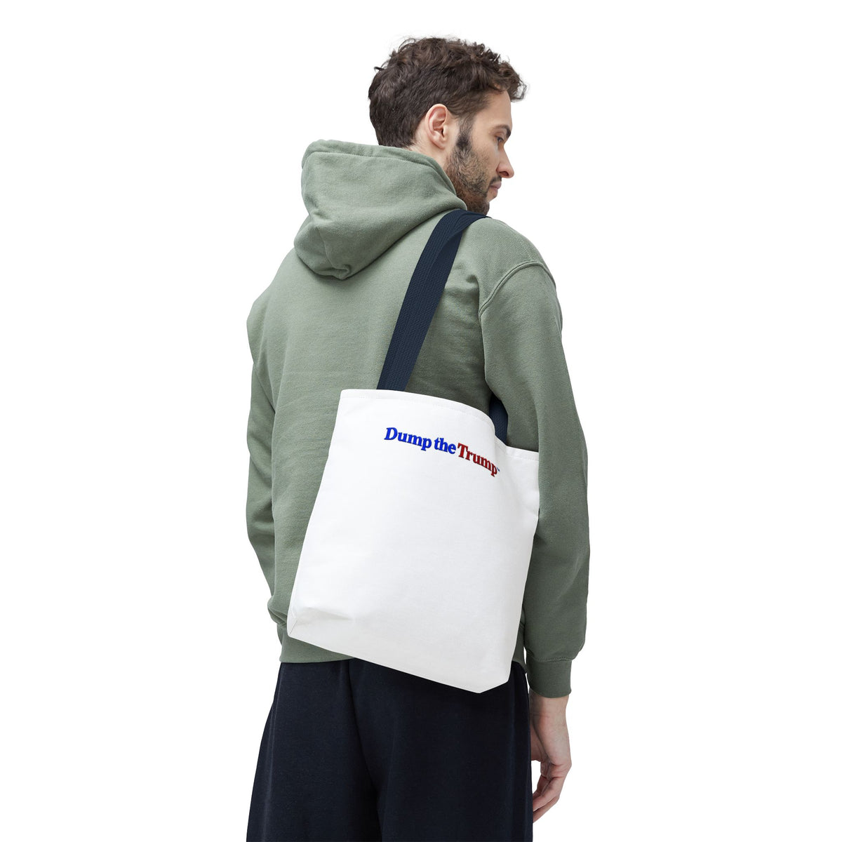 DT Trump Tote Bag — "Dump the Trump" Statement Tote