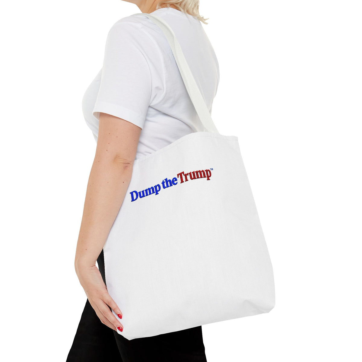 DT Trump Tote Bag — "Dump the Trump" Statement Tote