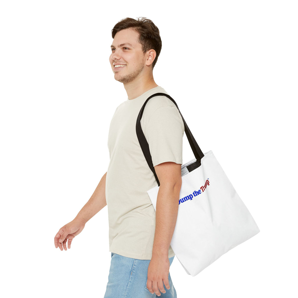 DT Trump Tote Bag — "Dump the Trump" Statement Tote