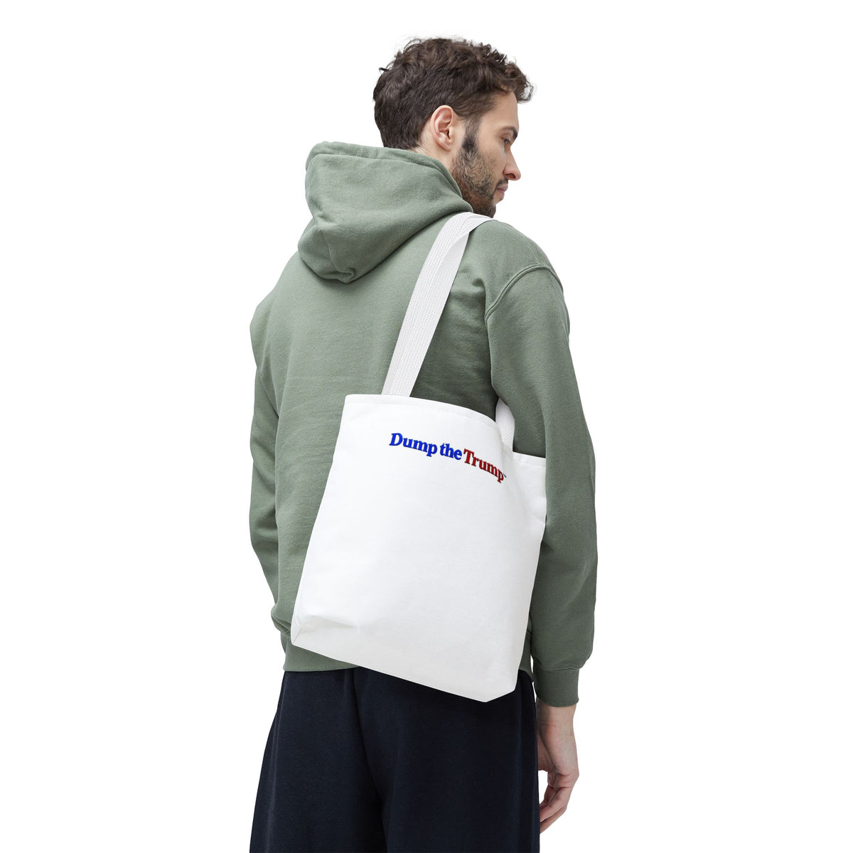 DT Trump Tote Bag — "Dump the Trump" Statement Tote