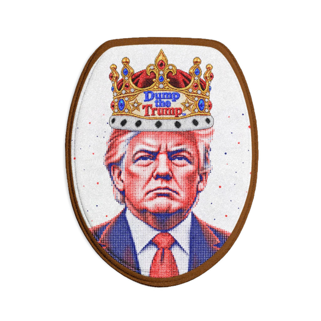 DT Trump Bath Mat Set — 3-Piece Décor (Brown)
