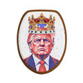 DT Trump Bath Mat Set — 3-Piece Décor (Brown)