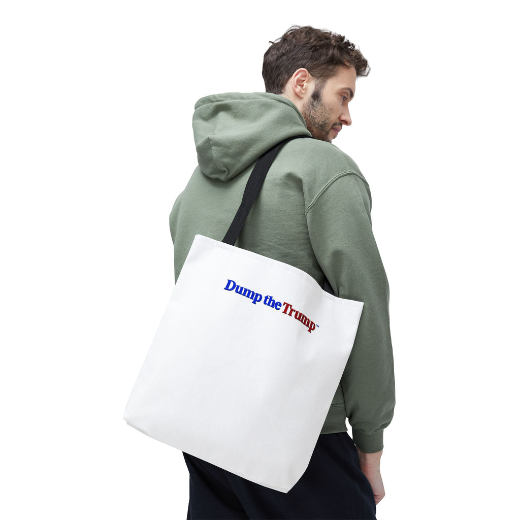 DT Trump Tote Bag — "Dump the Trump" Statement Tote