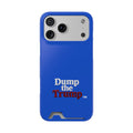 DT Trump iPhone/Samsung Case With Card Holder (BLUE)