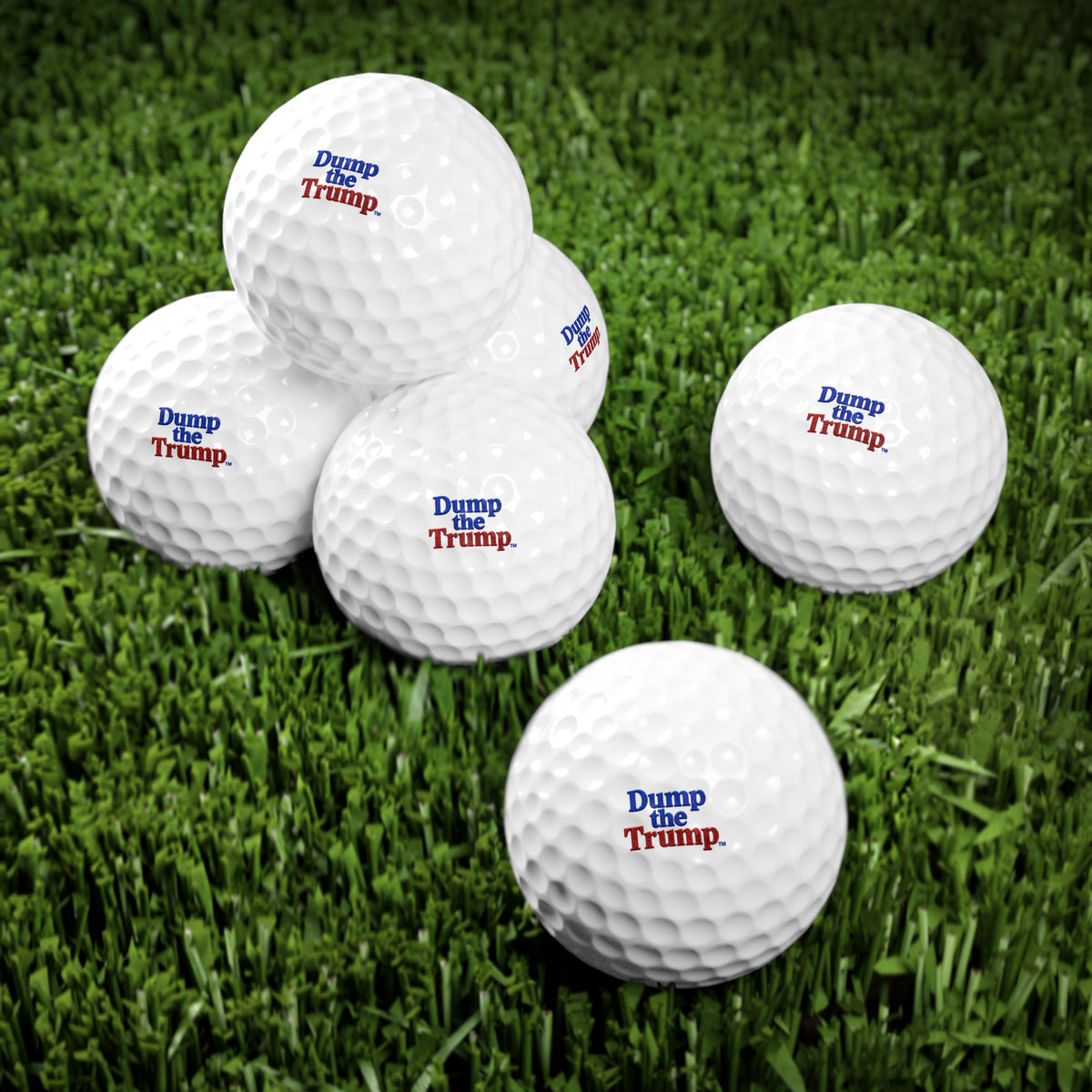 DT Trump Golf Balls Set, (6pcs)