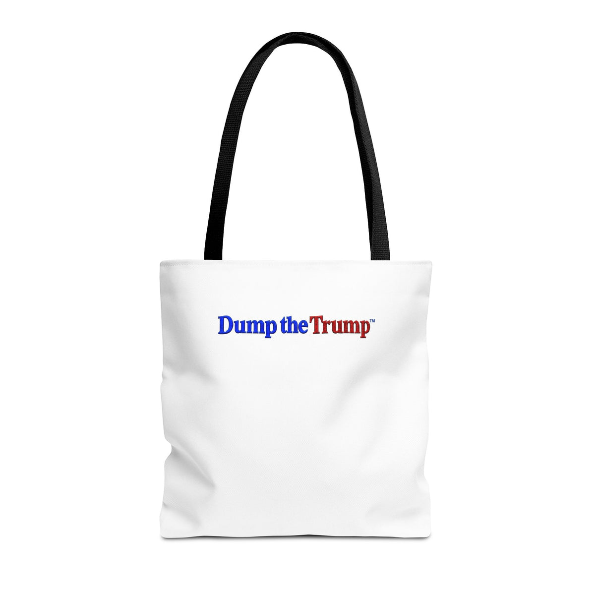 DT Trump Tote Bag — "Dump the Trump" Statement Tote