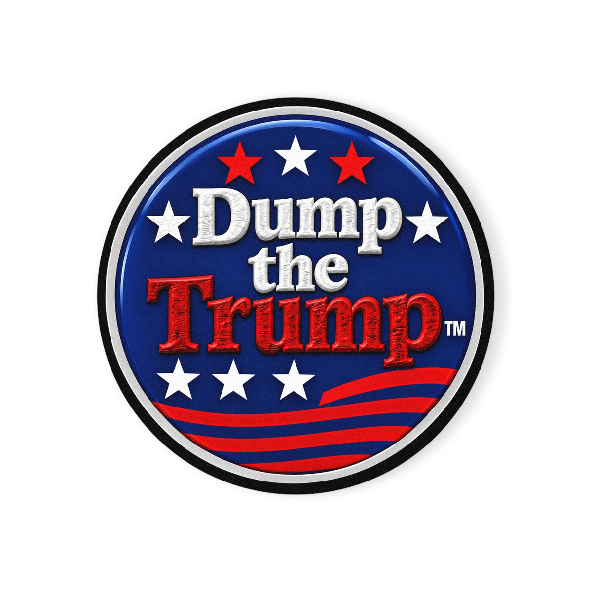 Dump the Trump Cork Back Coaster