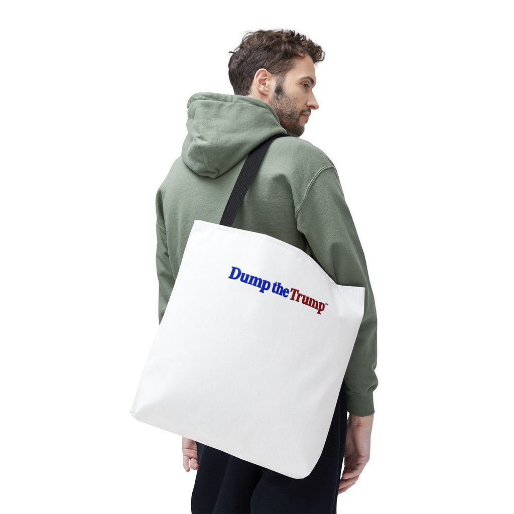 DT Trump Tote Bag — "Dump the Trump" Statement Tote