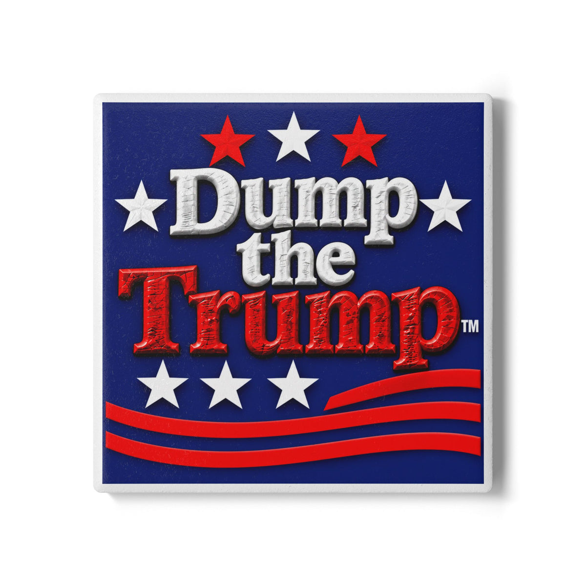 Dump the Trump Ceramic Coaster