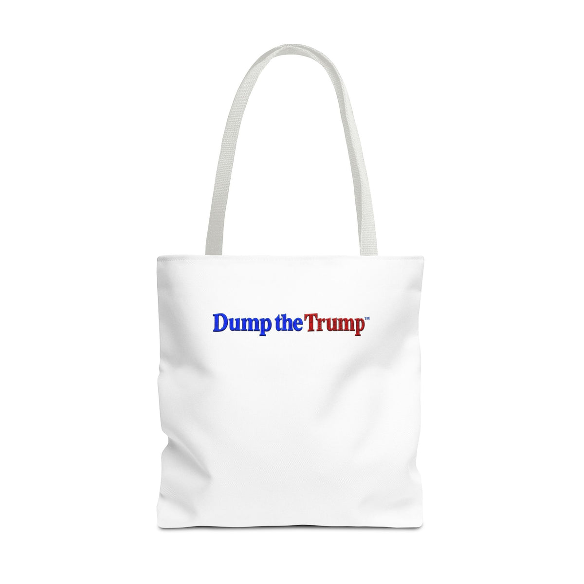 DT Trump Tote Bag — "Dump the Trump" Statement Tote