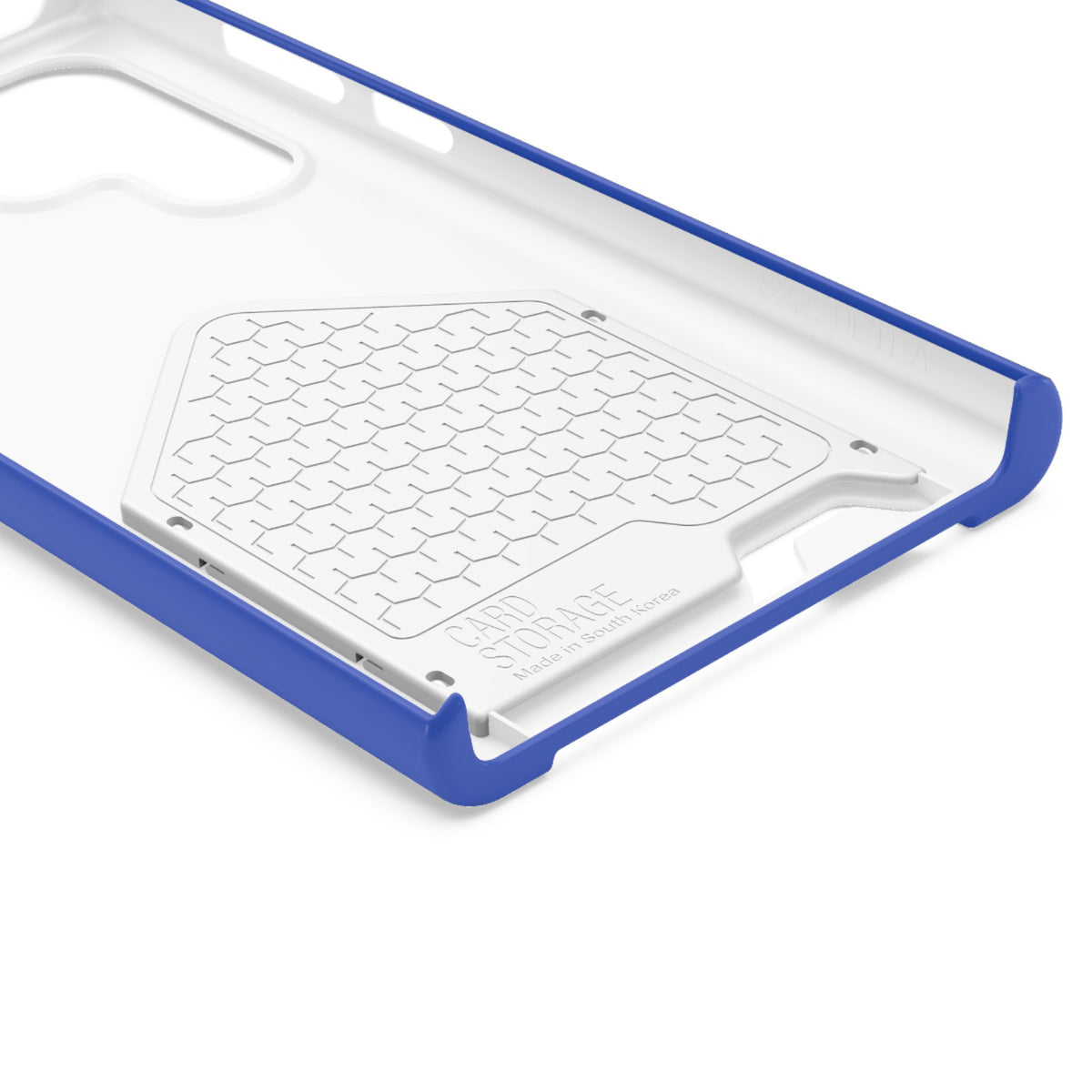DT Trump iPhone/Samsung Case With Card Holder (BLUE)
