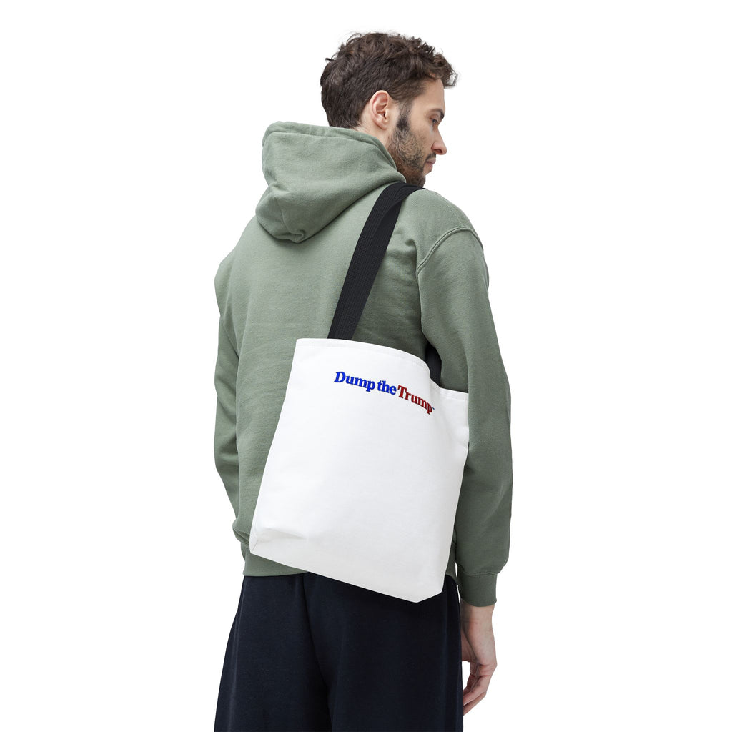DT Trump Tote Bag — "Dump the Trump" Statement Tote