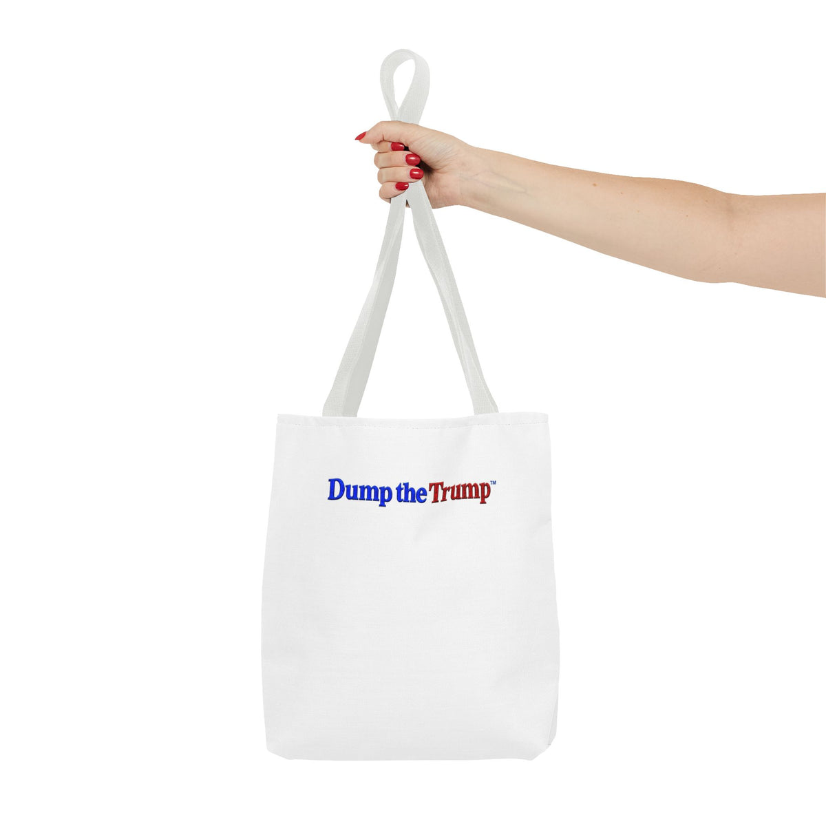 DT Trump Tote Bag — "Dump the Trump" Statement Tote
