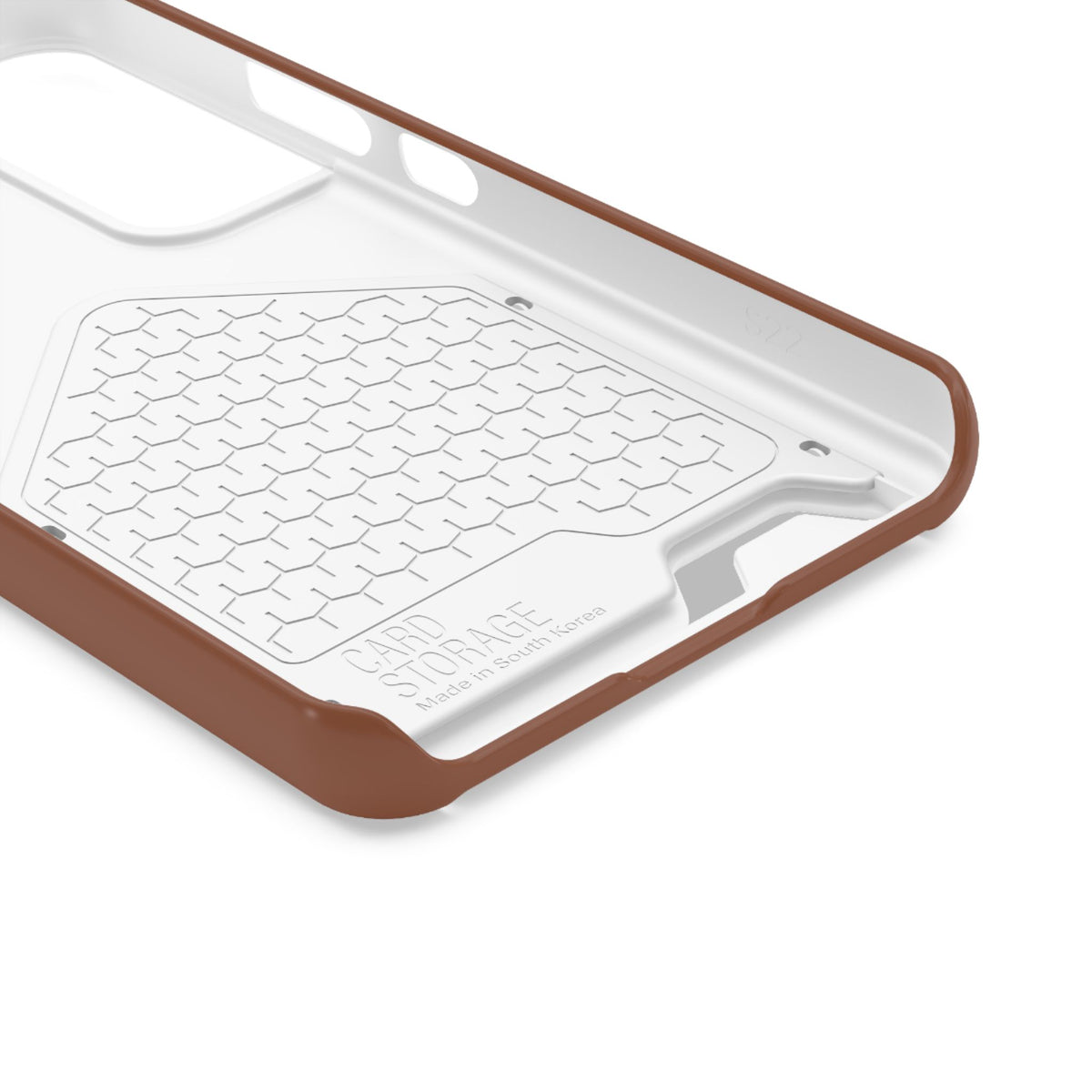 DT Trump iPhone/Samsung Case With Card Holder (BROWN)
