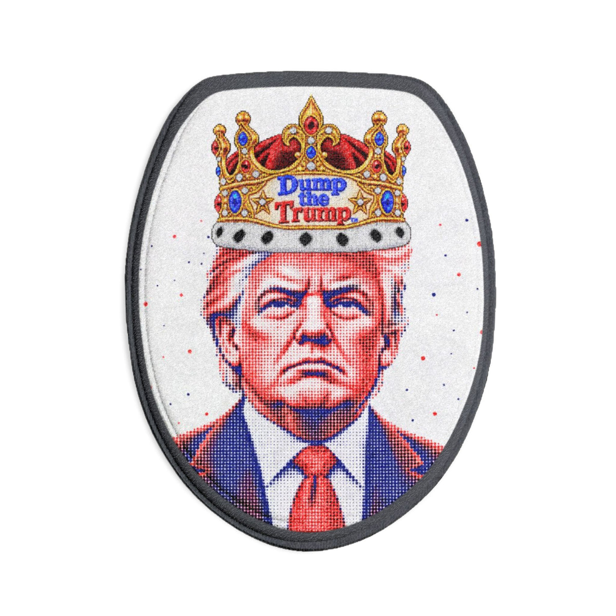 DT Trump Bath Mat Set — 3-Piece Décor (Grey)