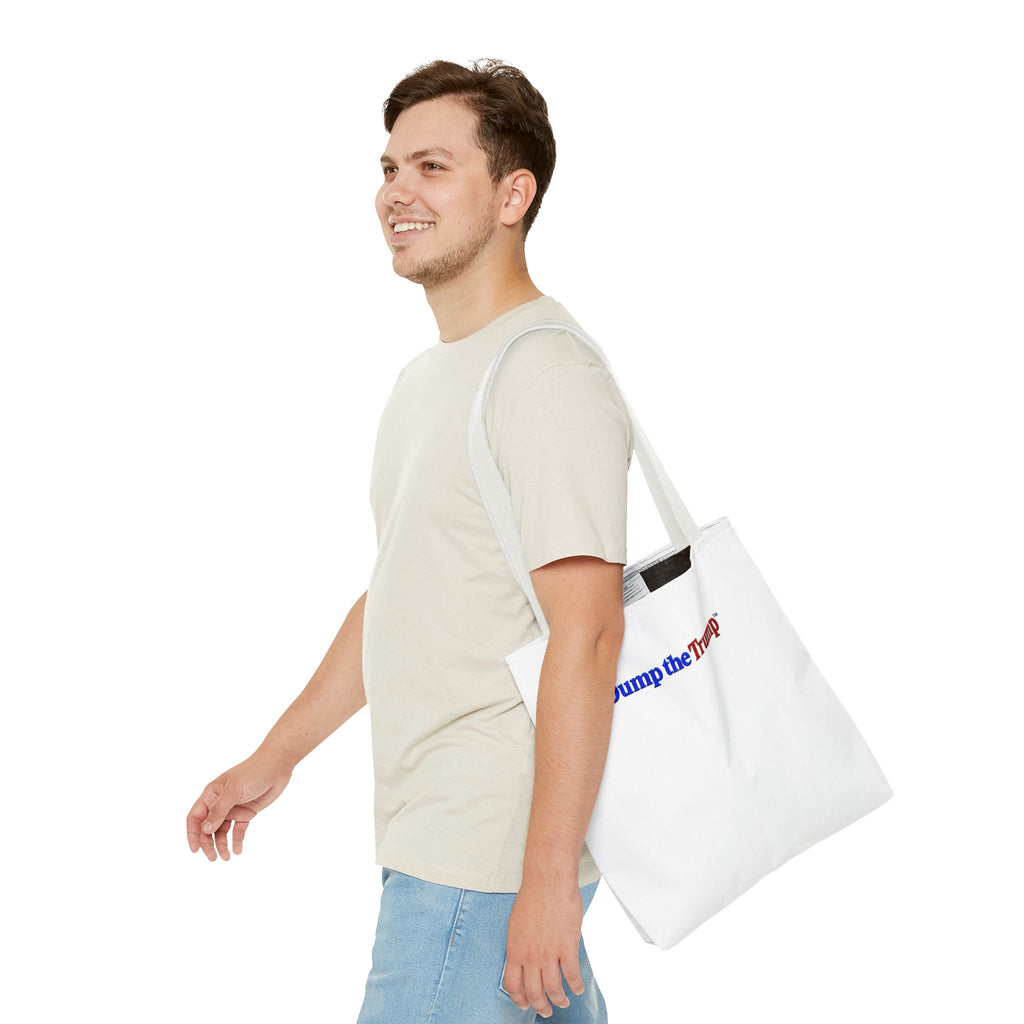 DT Trump Tote Bag — "Dump the Trump" Statement Tote