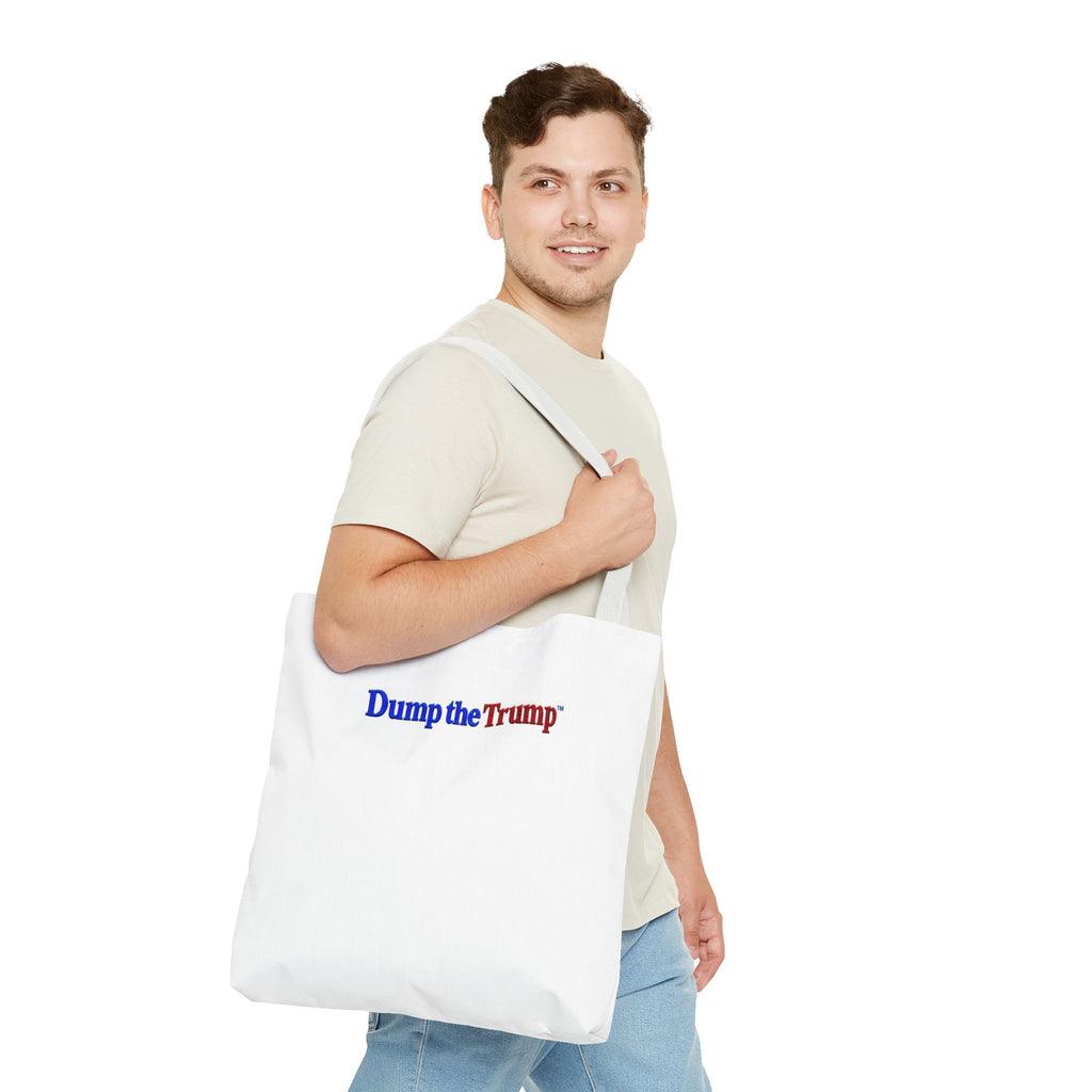 DT Trump Tote Bag — "Dump the Trump" Statement Tote