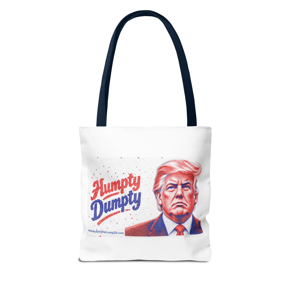 DT Trump Tote Bag — "Dump the Trump" Statement Tote