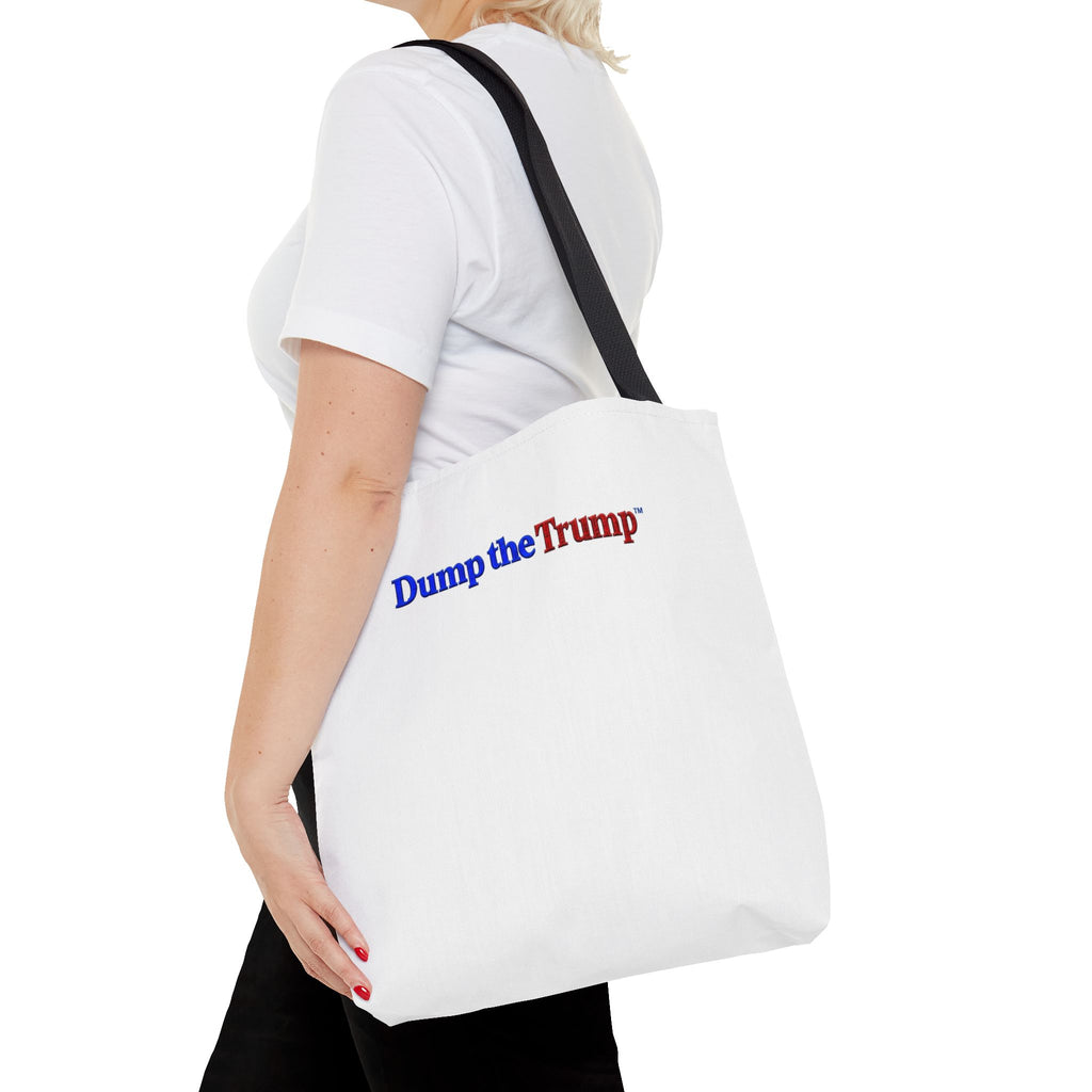 DT Trump Tote Bag — "Dump the Trump" Statement Tote